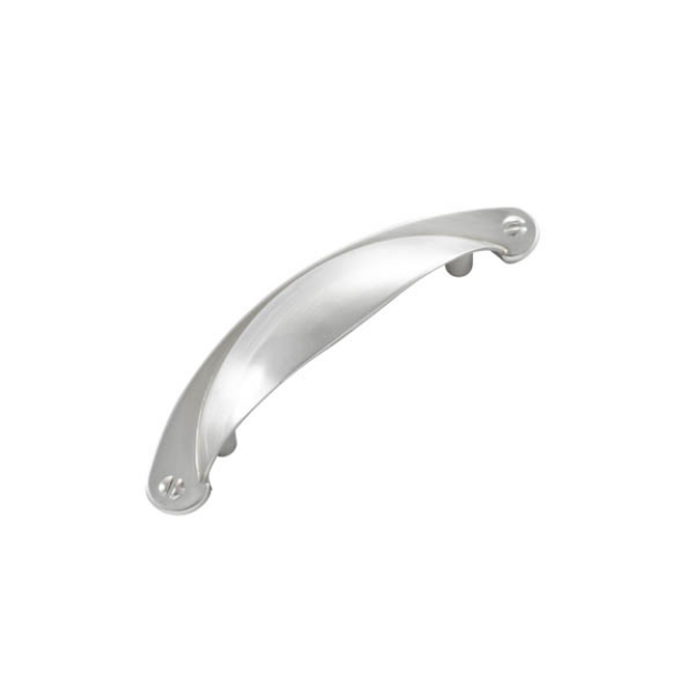 Picture of Satin nickel traditional shaker cup handle - 64mm