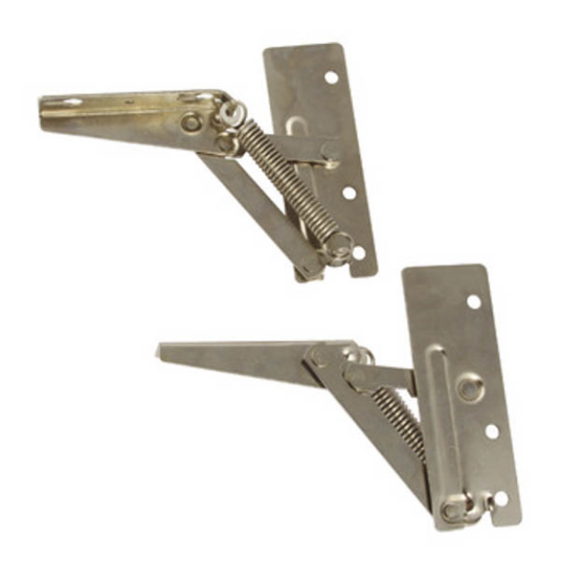 Picture of Flap Hinge, Swing Up, Sprung Both Sides, Steel