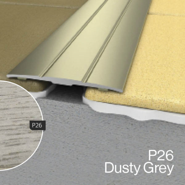Picture of WRG1 1800mm Flat Adhesive Profile P26 Dusty Grey / Rockford 5946