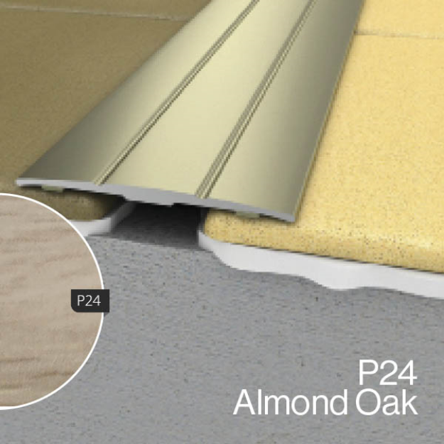 Picture of WRG1 1800mm Flat Adhesive Profile P24 Almond Oak / Sherwood Oak 5985