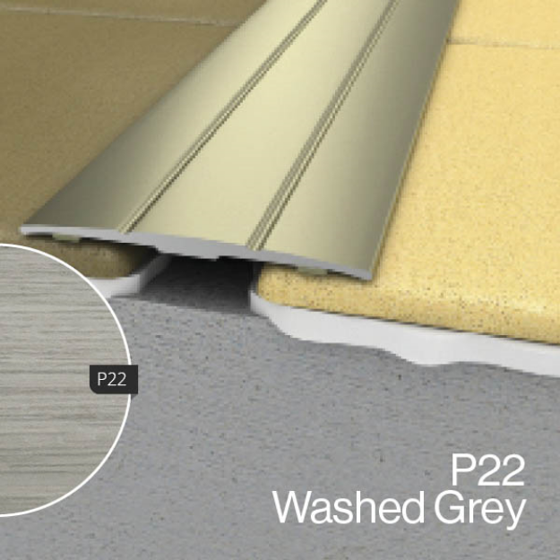 Picture of WRG1 900mm Flat Adhesive Profile P22 Washed Grey / Dartmoor Oak 4369