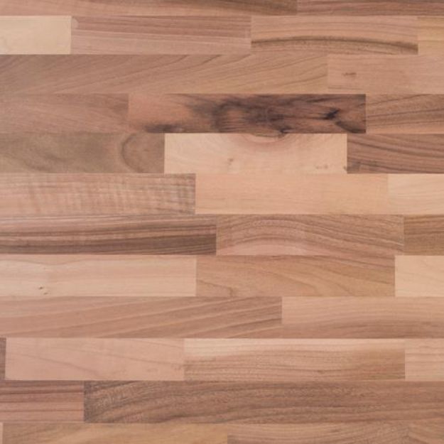 Picture of Solid Wood Worktop Walnut 40mm Stave 3000X1200X40MM