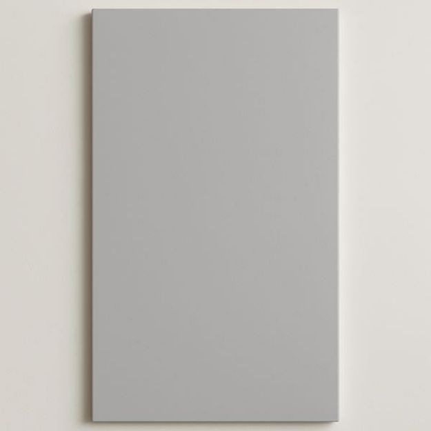 Picture of 900 X 650 Vichy Matt Light Grey Panel Edged All round