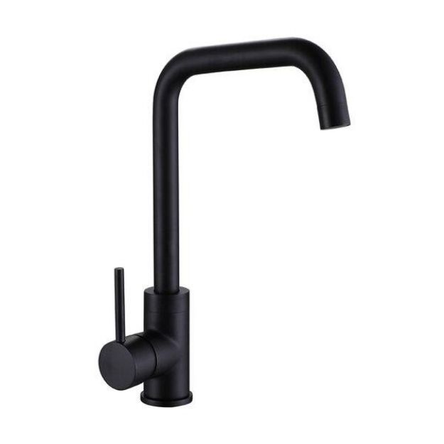 Picture of Reginox Salina Single Lever Monobloc Tap Matt Black